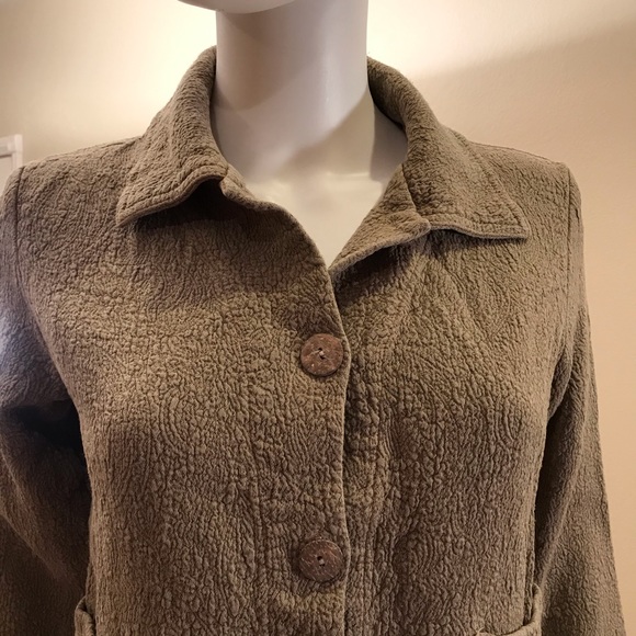 Via Vai Pollero Cropped Blazer Jacket Olive Green - Picture 5 of 14